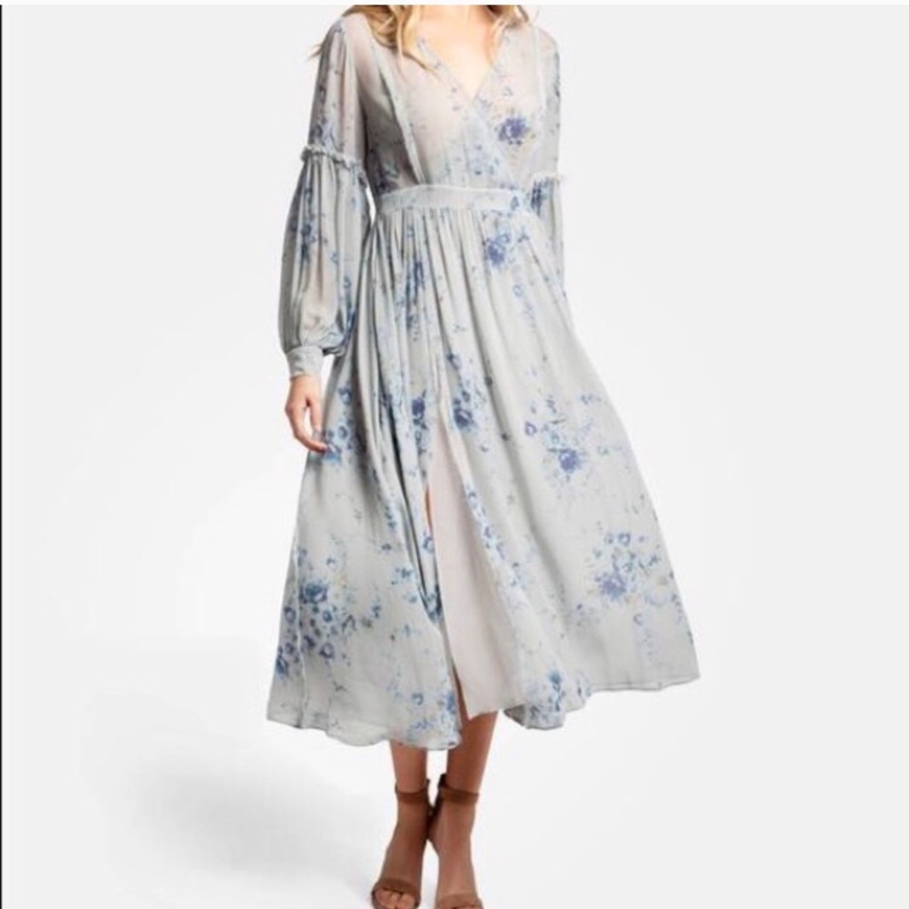 LoveShackFancy Romantic Blue Dress